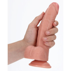 Real Rock Ultra Skin Gode réaliste Curved RealRock 17 x 4.3cm